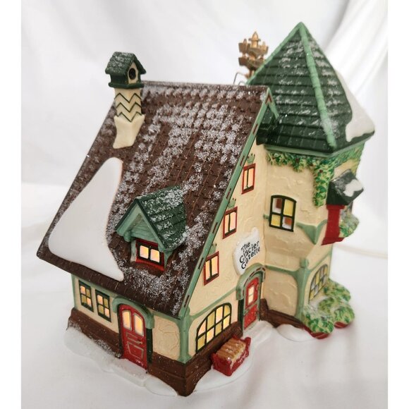 Dept 56 THE GLACIER GAZETTE North Pole Christmas Village building shop 5639-4 - Picture 4 of 8